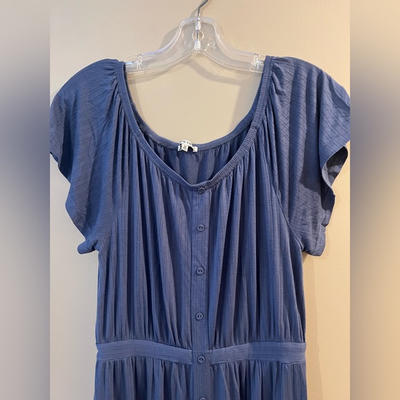 Blue Midi Dress - Picture 4 of 4